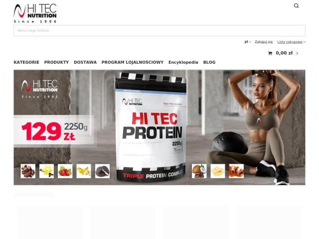 HI TEC NUTRITION SPÓŁKA Z OGRANICZONĄ ODPOWIEDZIALNOŚCIĄ